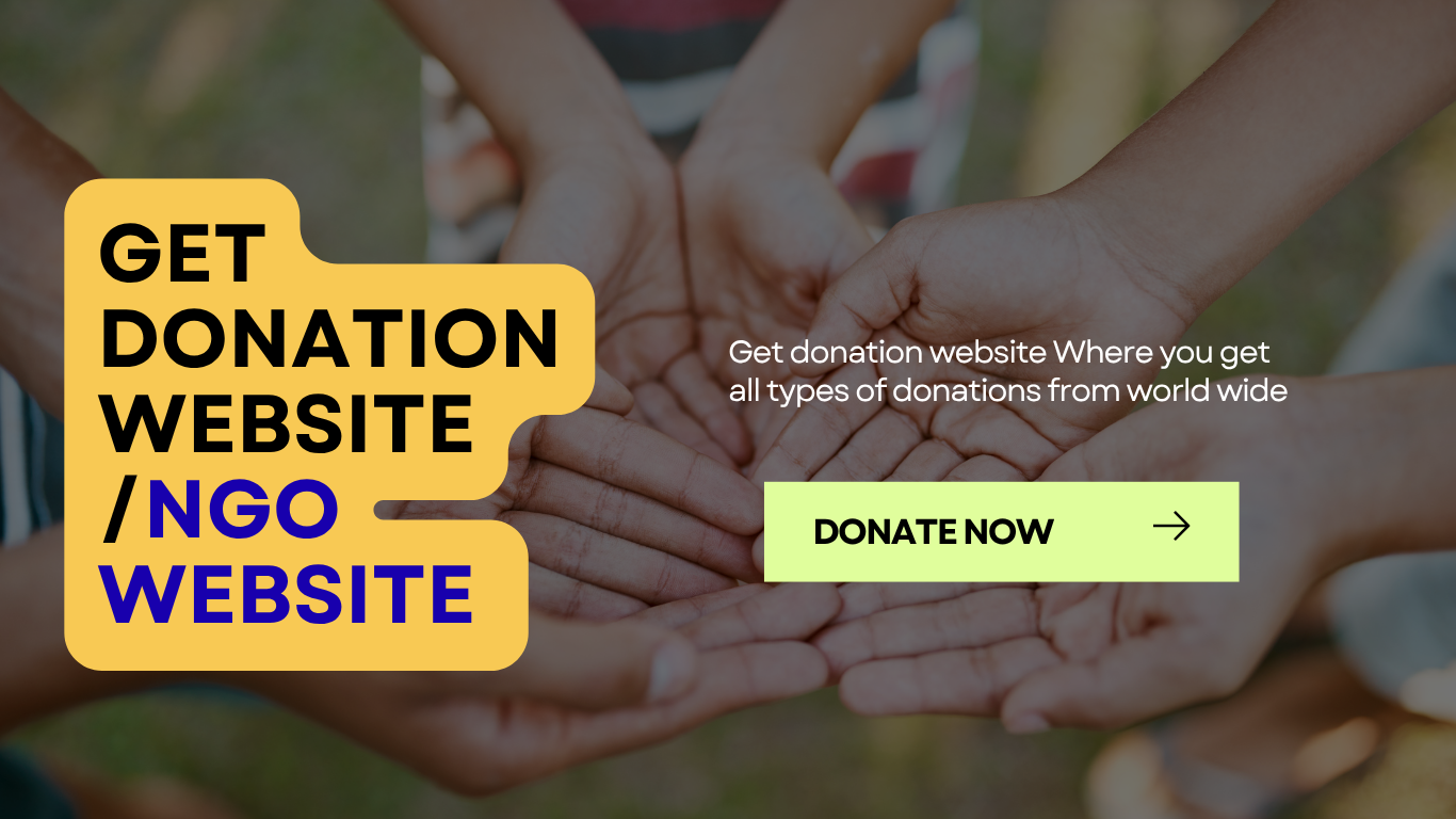 NGO / Donation Website